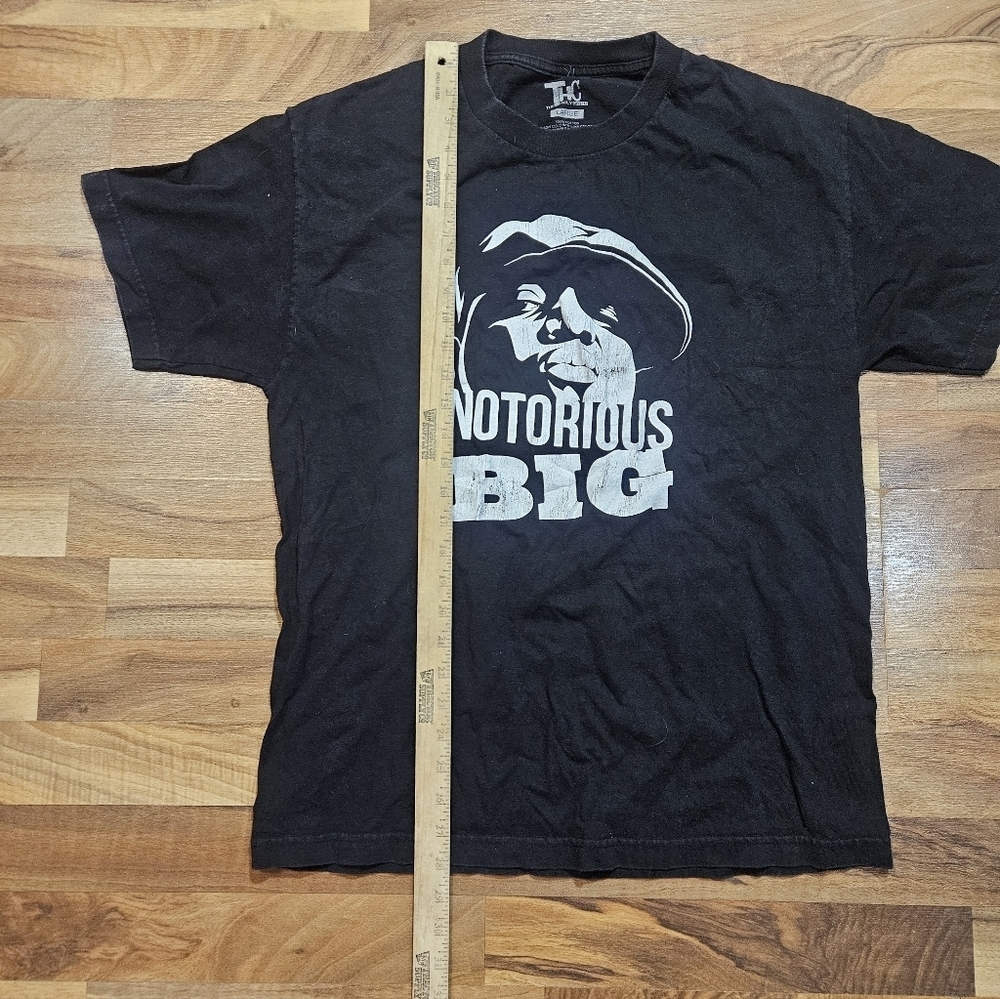 Notorious BIG Graphic Tee THC The Holy Couture Black Size Large - Picture 5 of 7